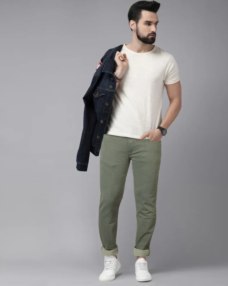 Men Mid-Rise Slim Fit Jeans - Image 4