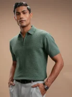 Men Polo Collar T-shirt